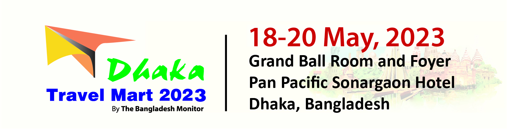 Dhaka Travel Mart Top Banner by SAKIB